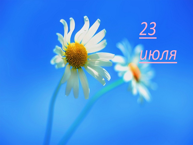 23 июля.